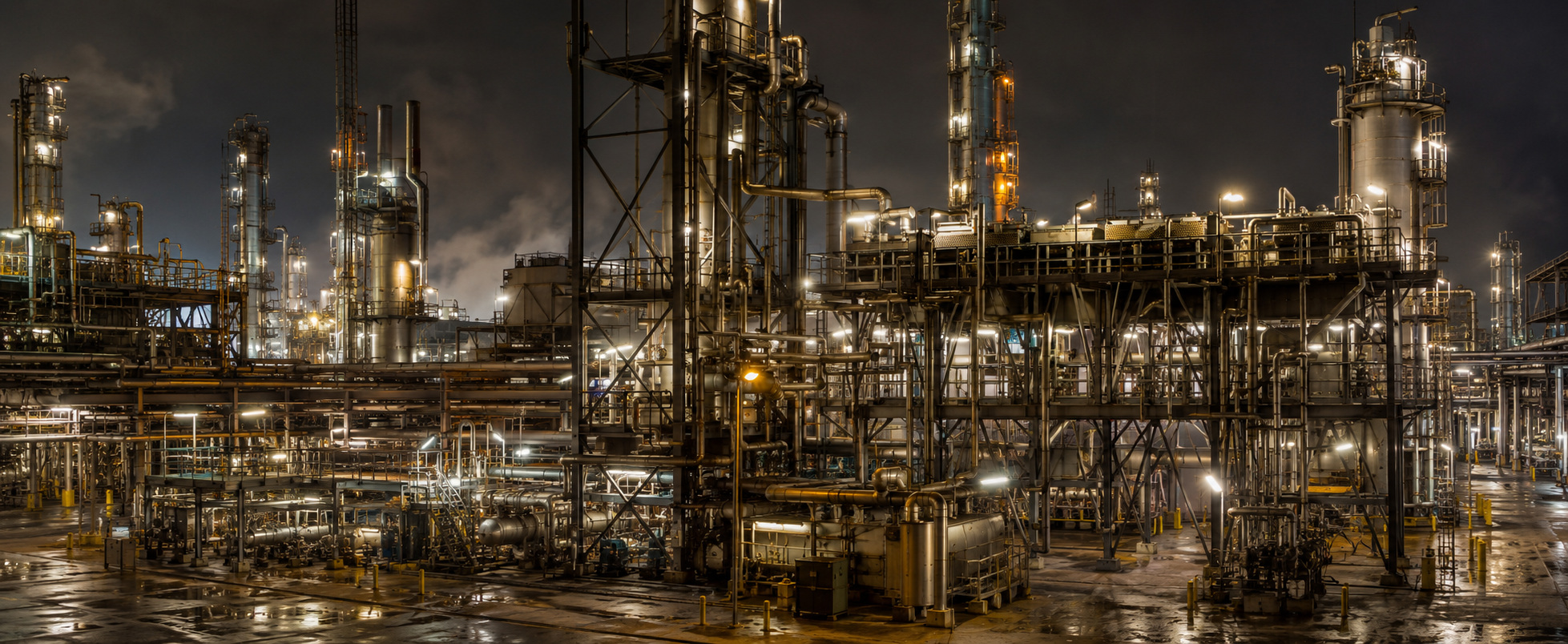 Industrial chemical processing facility